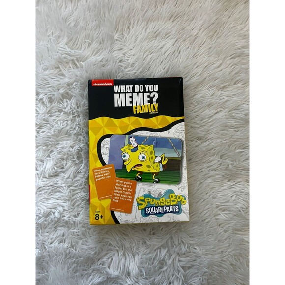 New Nickelodeon What do you Meme Spongebob Family Edition Cards Board Game - Picture 1 of 2